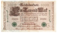 Germania 1000 1 000 Mark Marci 1910 P-44a Seria 1937154