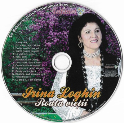 CD Irina Loghin &amp;lrm;&amp;ndash; Roata vieții revista Taifasuri foto