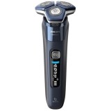 Aparat de ras PHILIPS Shaver Series 7000 S7885/50, acumulator, autonomie 60 min, SkinIQ, albastru