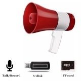 Cumpara ieftin Portavoce cu acumulator, putere 30W, functie de redare inregistrare, buton On/OFF, control volum, citire card memorie, USB, rosu/alb