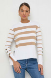 Marella pulover femei, culoarea bej, light 2413360000000