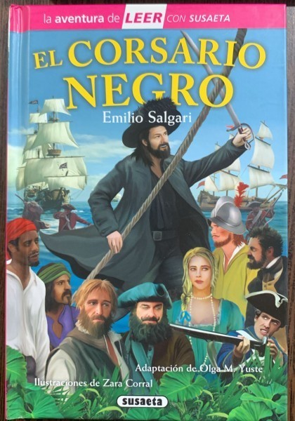 El Corsario Negro (Corsarul Negru- carte in spaniola)