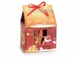 Cumpara ieftin Set 2 cani portelan Craciun Village 8x9 cm
