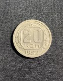 Moneda 20 copeici 1952 Rusia