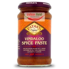 PATAK&amp;#039;S Vindaloo Spice Paste (Pasta pentru Curry Vindaloo) 283g foto