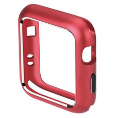 Carcasa magnetica de protectie iUni pentru Apple Watch 1/2/3/4/5/6, 38mm, Rosu foto