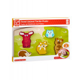 Hape Puzzle Tactil - Animalele Din Padure