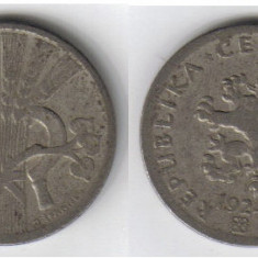 CEHOSLOVACIA 20 HALERU 1924 NR. 2 **