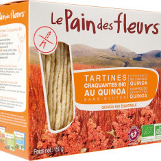 Tartine Crocante Bio Fara Gluten cu Quinoa Le Pain Des Fleurs 150gr