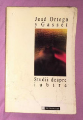 Jose Ortega y Gasset - Studii despre iubire foto