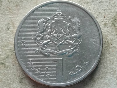 MAROC-1 DIRHAM 2014 foto