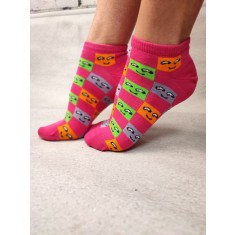 STK463-55 Sosete medii din bumbac ultrasox medii colorate