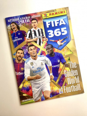 Album stickere Panini 365 2018, nou, stare excelenta foto