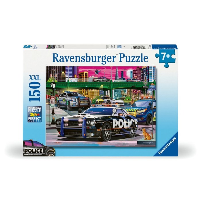 Ravensburger - Puzzle politia in patrulare 150 piese