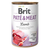 Conservă Brit Pat&eacute; &amp;amp; Meat Lamb, 400 g