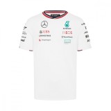 Mercedes AMG Petronas tricou de bărbați Driver White F1 Team 2024 - XXXL