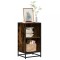 Gossi biblioteca, stejar fumuriu, 40x35x76 cm, lemn prelucrat