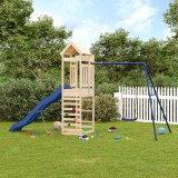VidaXL Set de joacă pentru exterior, lemn masiv de pin