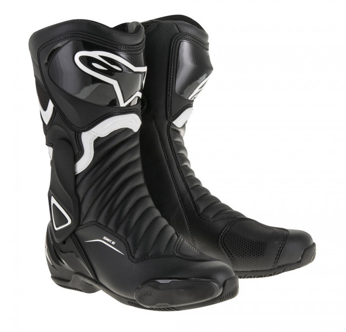 Cizme Alpinestars SMX-6 V2 culoare Negru/Alb marime 40 Cod Produs: MX_NEW 34041220PE