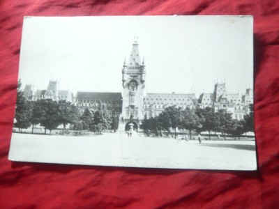 Ilustrata Iasi Palatul Culturii RPR , circ. 1963 foto