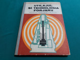 UTILAJUL ȘI TEHNOLOGIA FORJĂRII /VASILE POPESCU/MANUAL LICEE SPECIALITATE1980 *