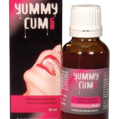 Solutie Pentru Imbunatatirea Aromei Spermei Yummy Cum Drops, 30 ml