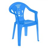 Scaun Plastic, Mickey, Albastru, 37x34x54cm, 30kg, Oem