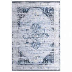 vidaXL Covor cu imprimeu, multicolor, 120 x 160 cm, material textil