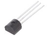 Tranzistor N-JFET 25V 60mA 0,35W TO92