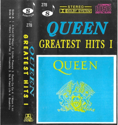 Casetă audio Queen &amp;lrm;&amp;ndash; Greatest Hits I foto