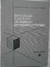 Tehnologia Lucrarilor De Beton Precomprimat - D.viespescu M.platon A.cambureanu P.popescu ,272045 foto