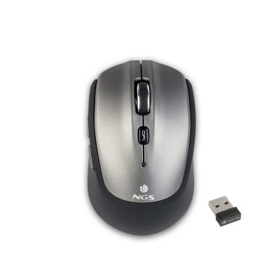 Mouse FRIZZDUAL bluetooth optic 1000/1600dpi gri NGS foto