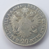 Austria 20 kreuzer 1841 A / Viena argint Ferdinand I