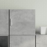 Dulap de perete, gri beton, 40x42,5x40 cm, lemn prelucrat