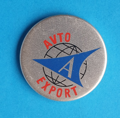 Insigna veche AUTO - Export foto