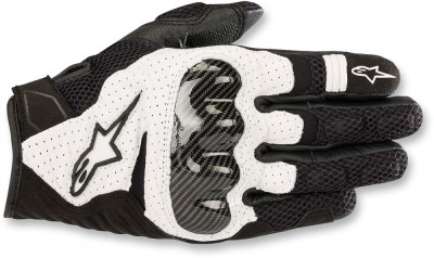 Manusi Alpinestars Smx-1 Air v2 culoarea Negru/Alb marimea XL Cod Produs: MX_NEW 33013483PE foto