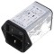 Conector AC soclu tată 1A 250VAC IEC 60320