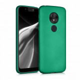Husa pentru Motorola Moto G7 Play, Silicon, Verde, 47753.170, Carcasa, Kwmobile