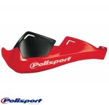 Set protectii maini (hand guard) enduro Polisport Evol Integ &ndash; culoare: rosu