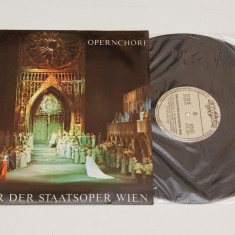 Der Chor Der Staatsoper Wien ‎– Opernchöre - disc vinil ( vinyl , LP ) NOU