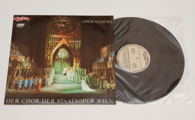 Der Chor Der Staatsoper Wien &amp;lrm;&amp;ndash; Opernch&amp;ouml;re - disc vinil vinyl LP NOU foto