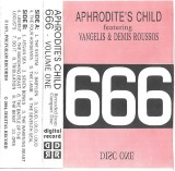Aphrodite's Child - 666 Disc One (Volume One), Caseta audio