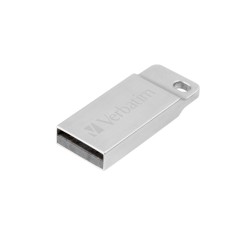 MEMORIE USB VERBATIM METAL EXECUTIVE 16GB USB 2.0 ARGINTIU &quot;98748&quot; (TIMBRU VERDE 0.03 LEI)