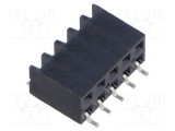 Conector şiruri pini mamă 10 pini 2,54mm aurit SMT SAMTEC