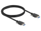 Cablu USB A la USB A 1m Negru 5Gbps DELOCK 80998 26AWG 27AWG