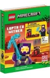Lego Minecraft: Lupta cu Wither. 29 piese + Carte de activitati si benzi desenate