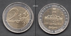 GERMANIA 2 euro 2009 F, Saarland