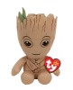 Plus Ty 15cm Beanie Babies Marvel Groot, Plus 15Cm