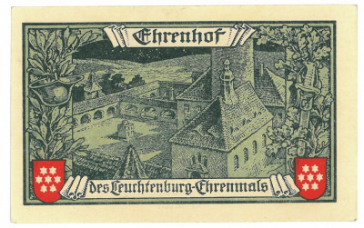 74 - Jeton GERMANIA - 75 Pfenning ( 11 / 6,9 cm ) - UNC - 1921 foto