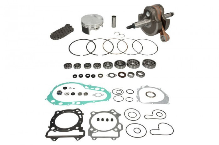 Engine repair kit. tłok STD (a set of gaskets with seals. crankshaft. gearbox bearing. piston. shaft bearing. water pump and shaft repair kit) ARCTIC